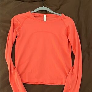 lululemon swiftly tech long sleeve size 8